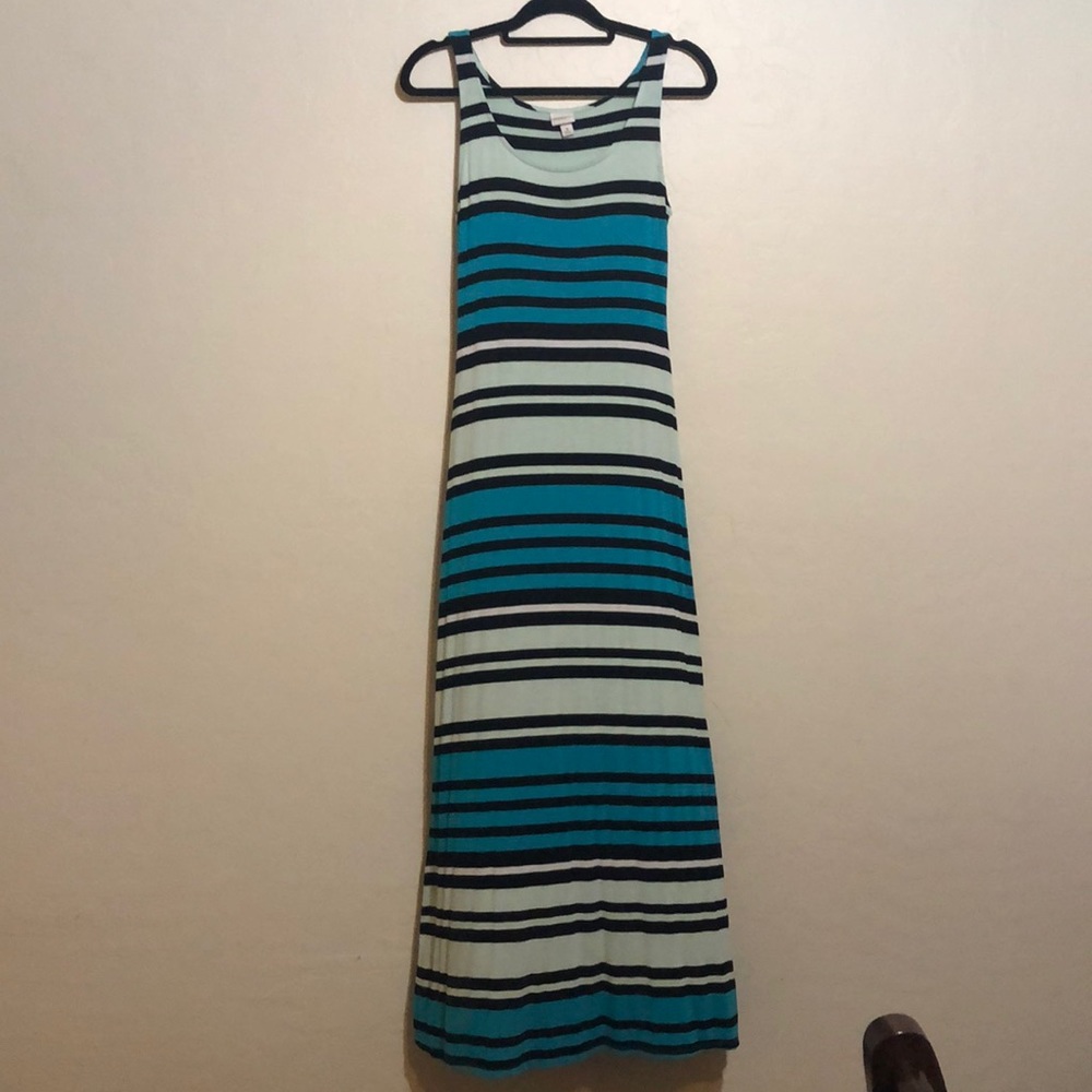 Super Soft Striped Maxi Dress